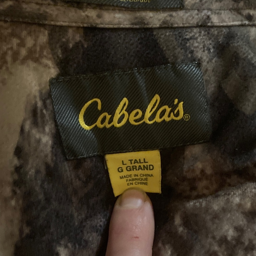 Cabela's Camouflage Men's Shirt